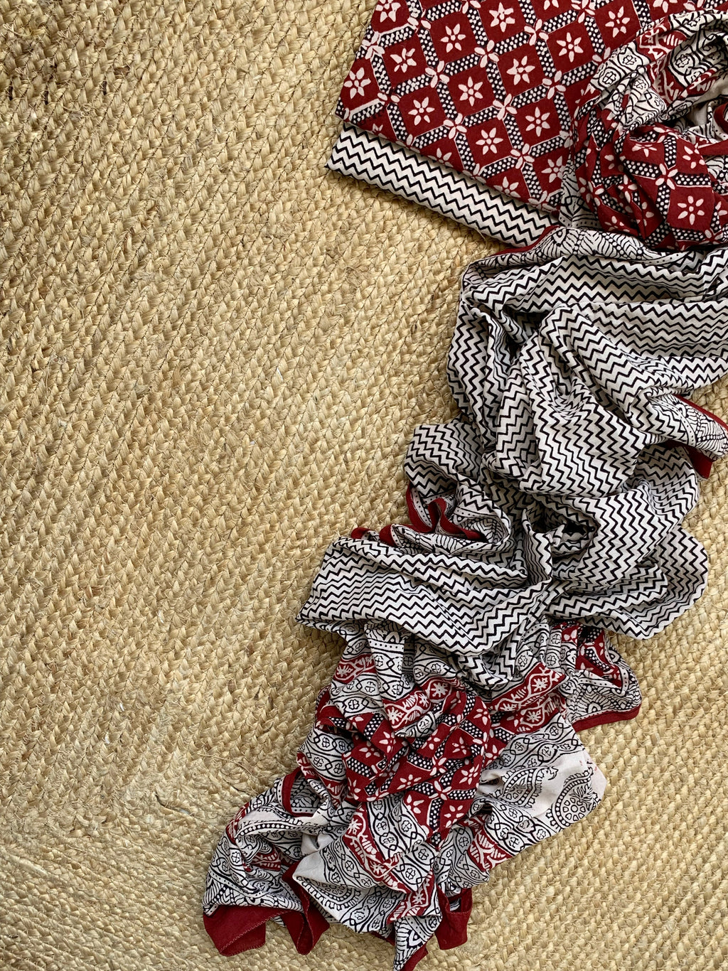 Natural Dyed Bagh Block Print Cotton Suit