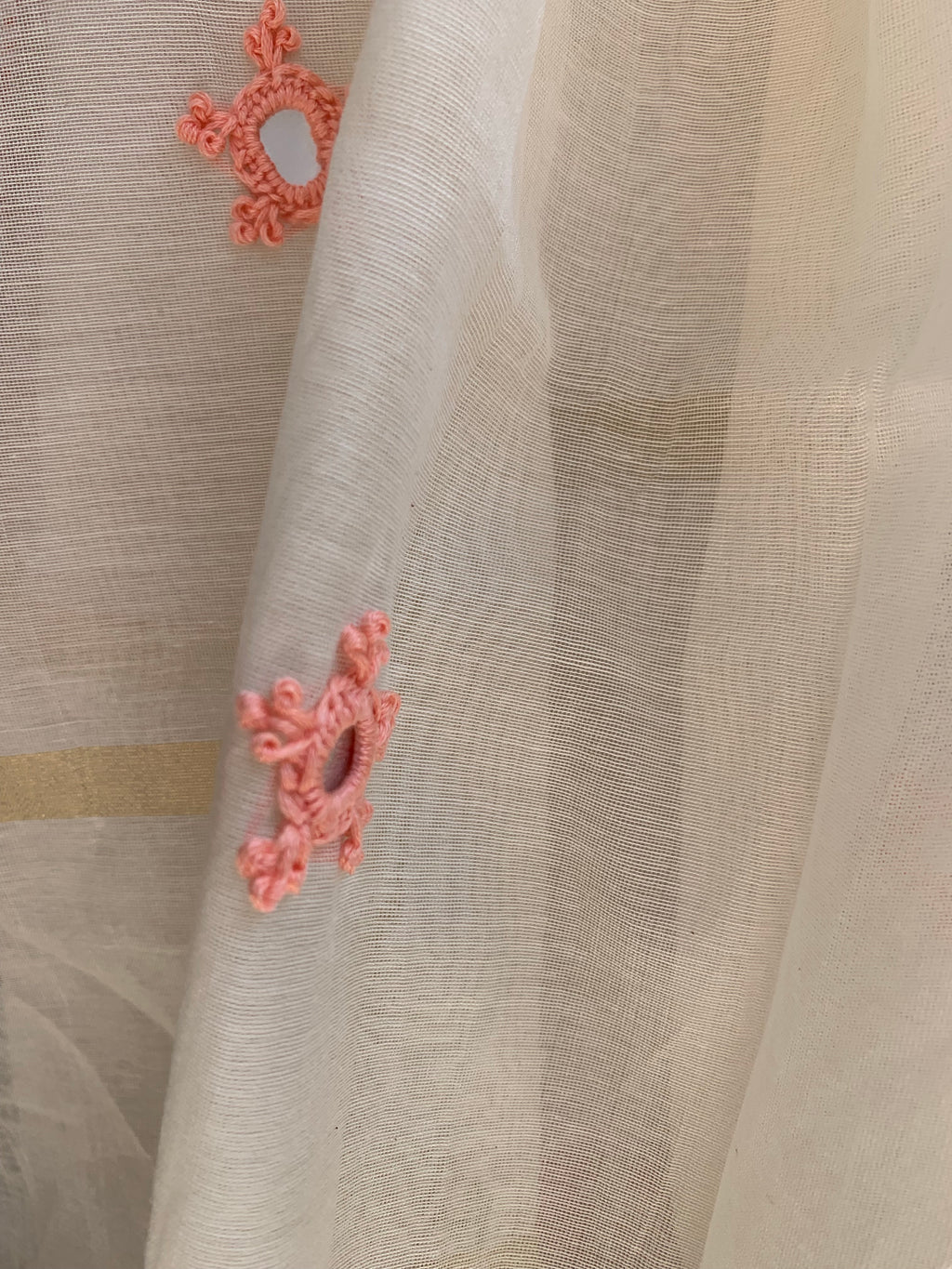 Handblock Cotton Chanderi Suit