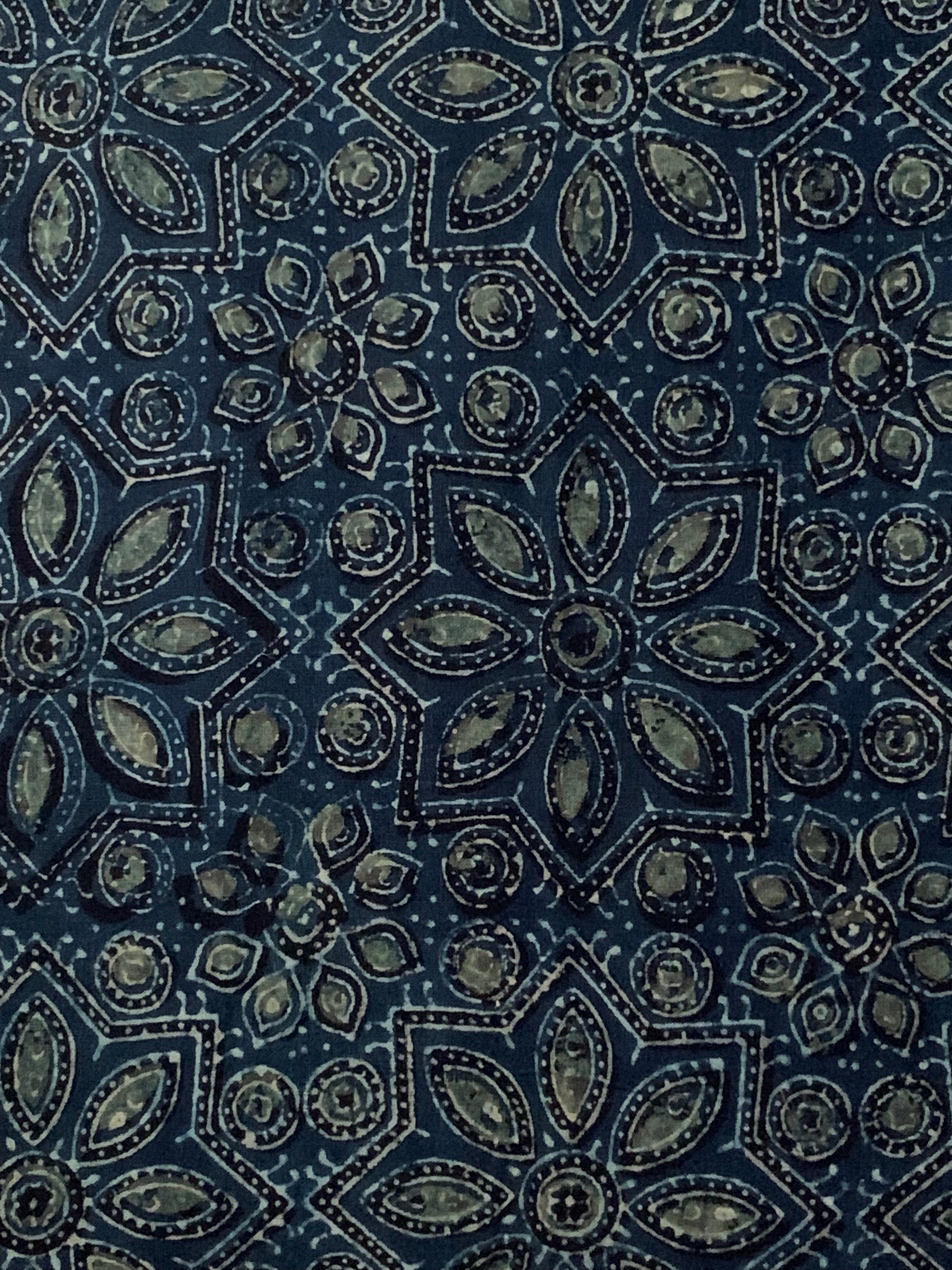 Handblock Ajrakh Kota Suit