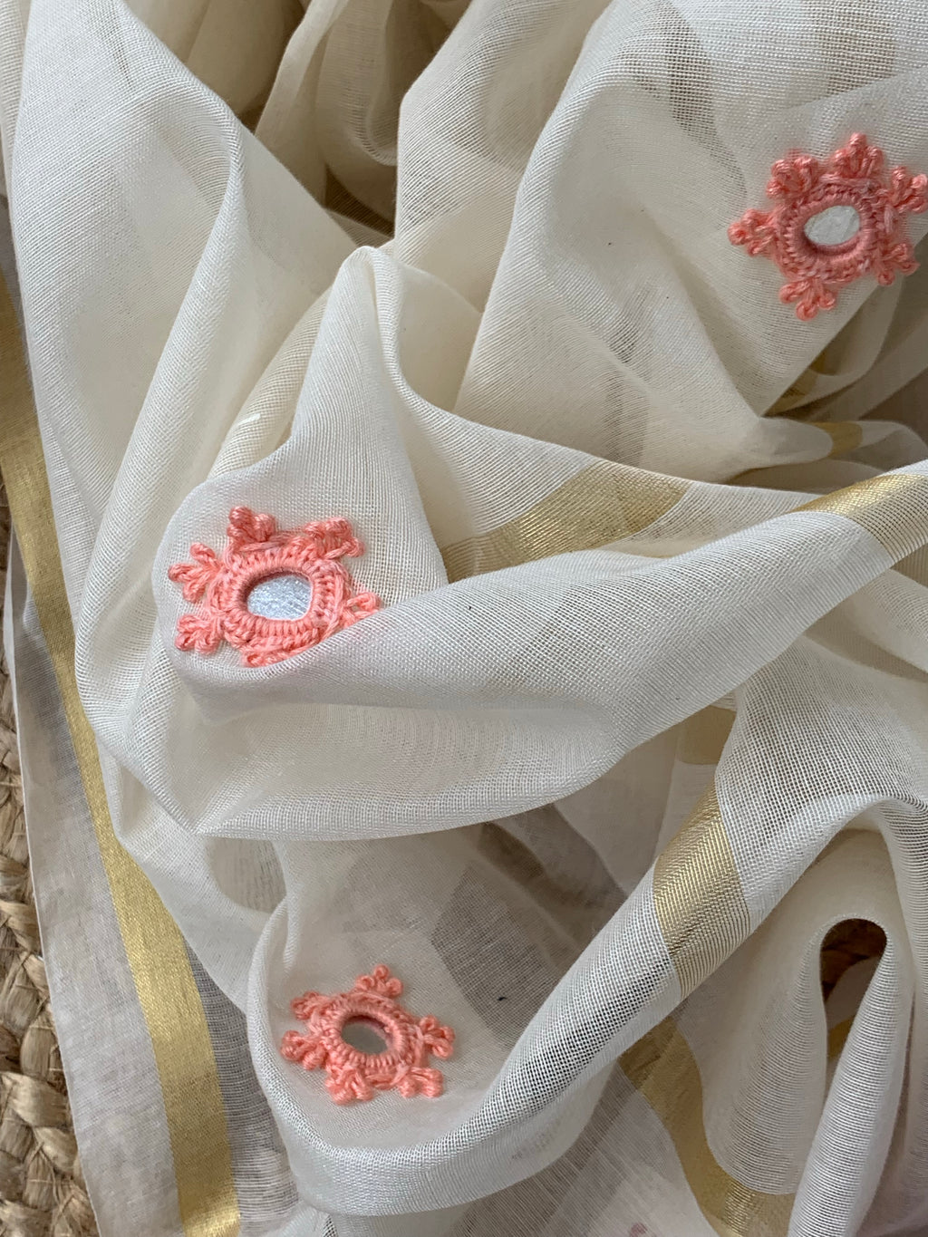 Handblock Kalamkari Chanderi Dupatta Suit