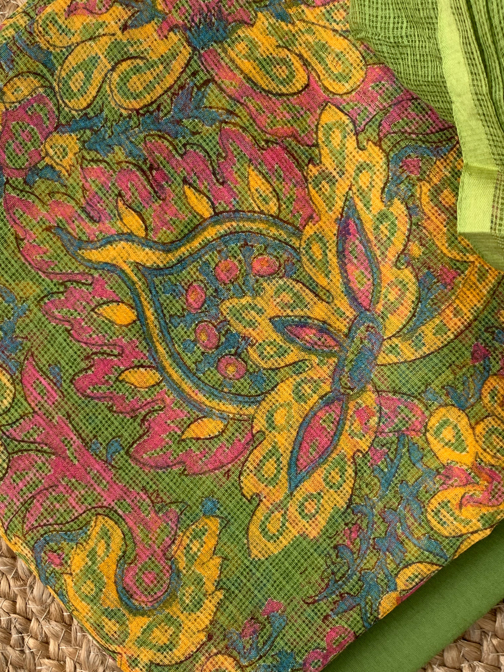 Handblock Kota Cotton Suit