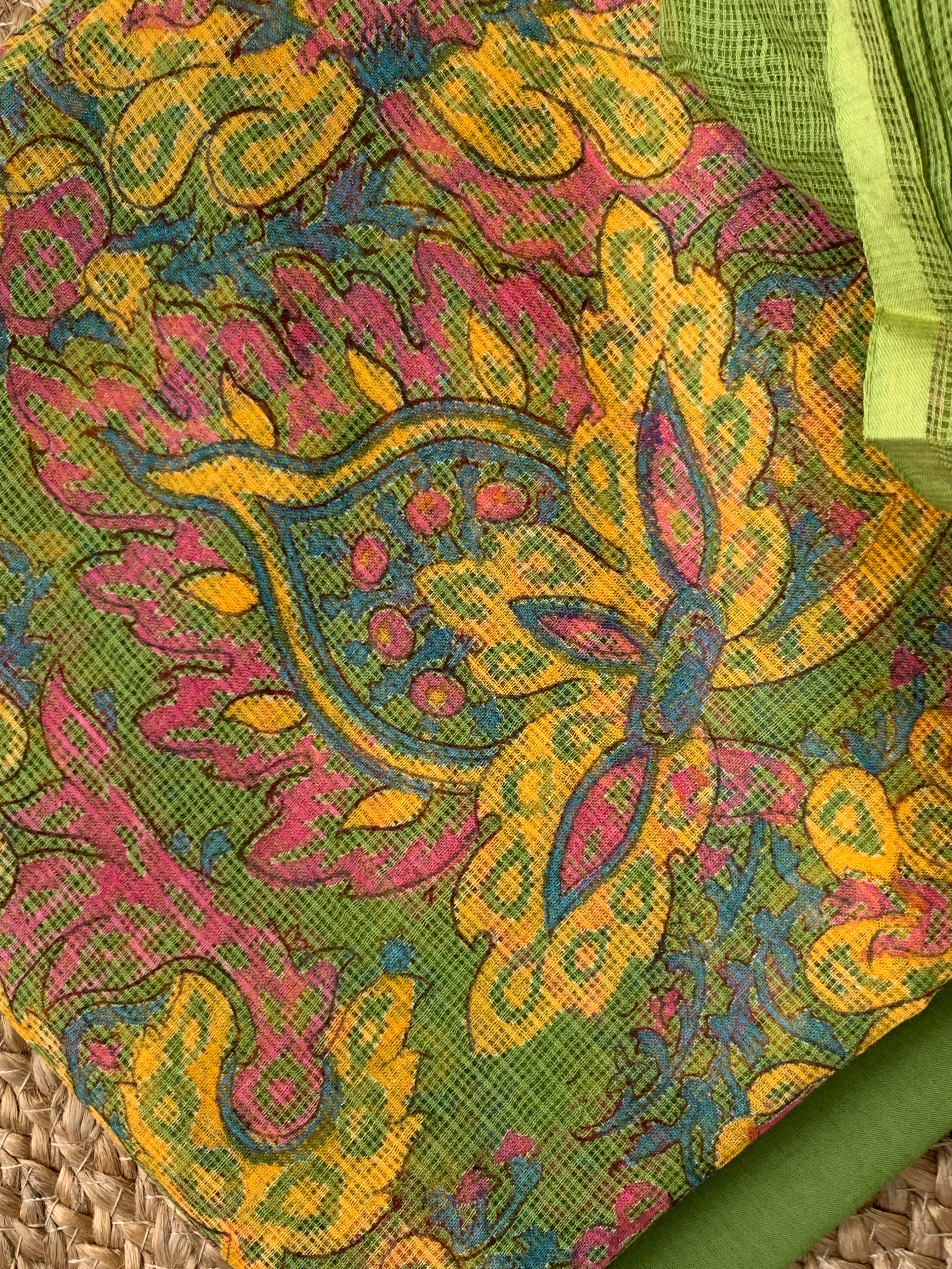 Handblock Kota Cotton Suit