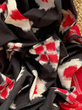 Handwoven Double Ikat Kurta  Dupatta set