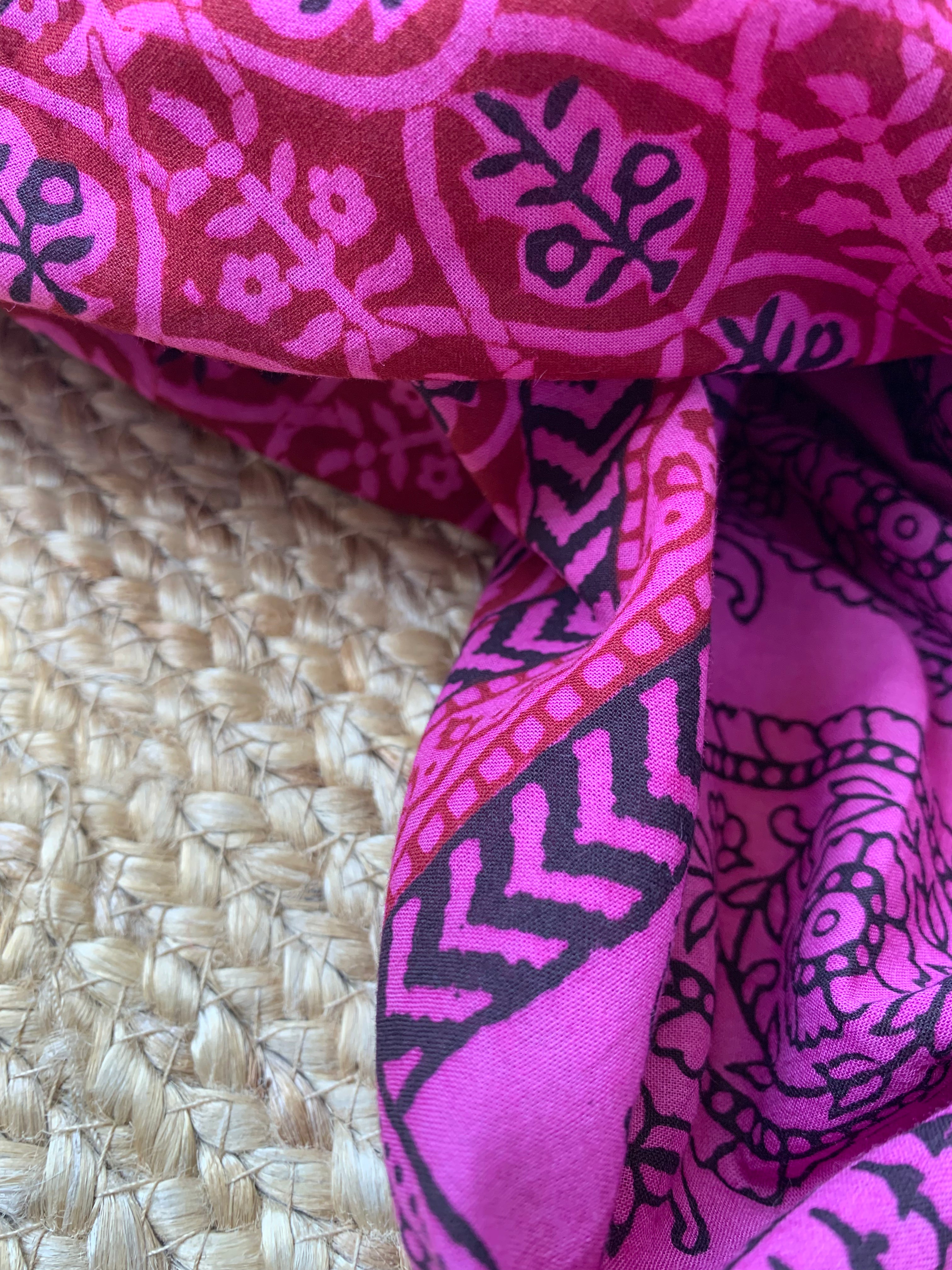 Natural Dyed Bagh Block Print Cotton Suit