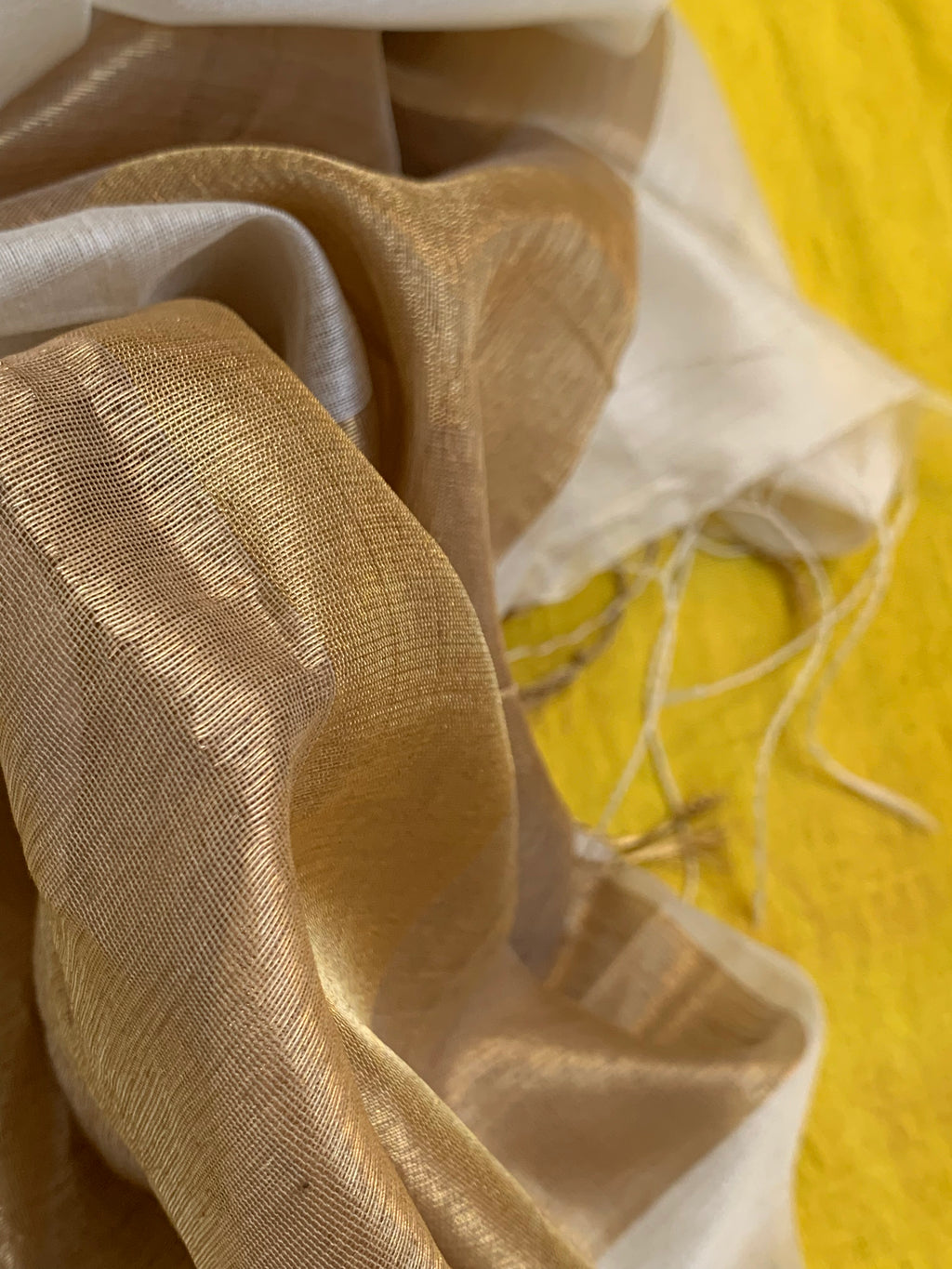 Handwoven Maheshwari Kurta dupatta set