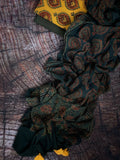 Handblock Ajrakh Cotton Suit