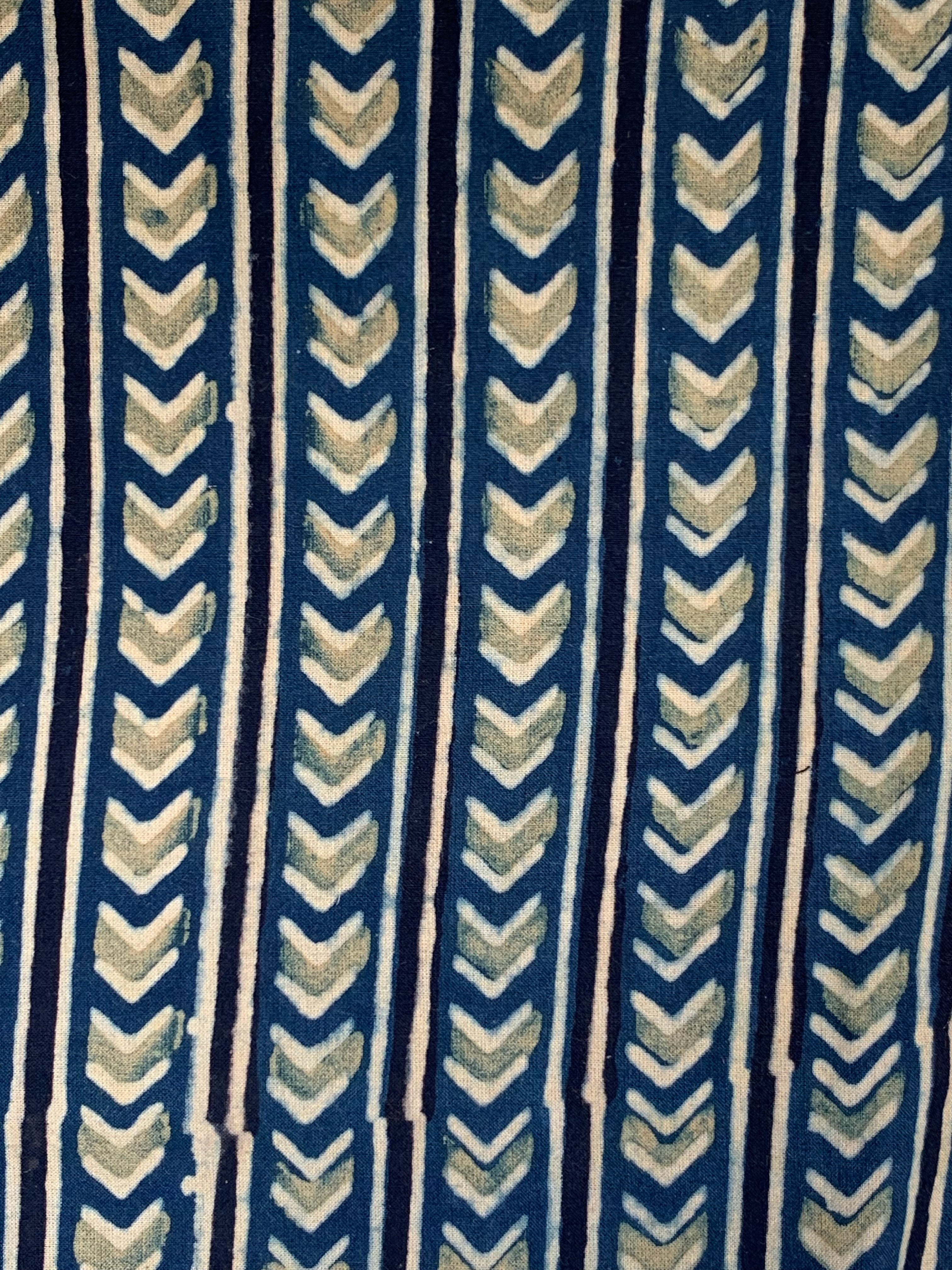 Handblock Ajrakh Kota Suit