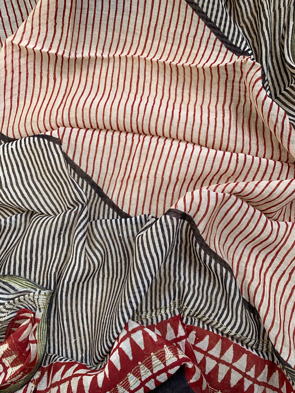 Handcrafted Cotton Chanderi Suit