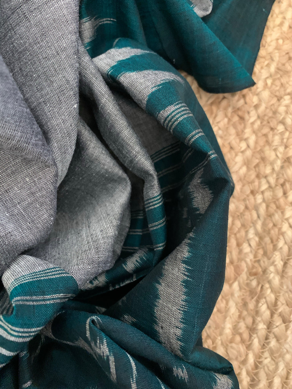 Handwoven Nuapatna Kurta Dupatta Set