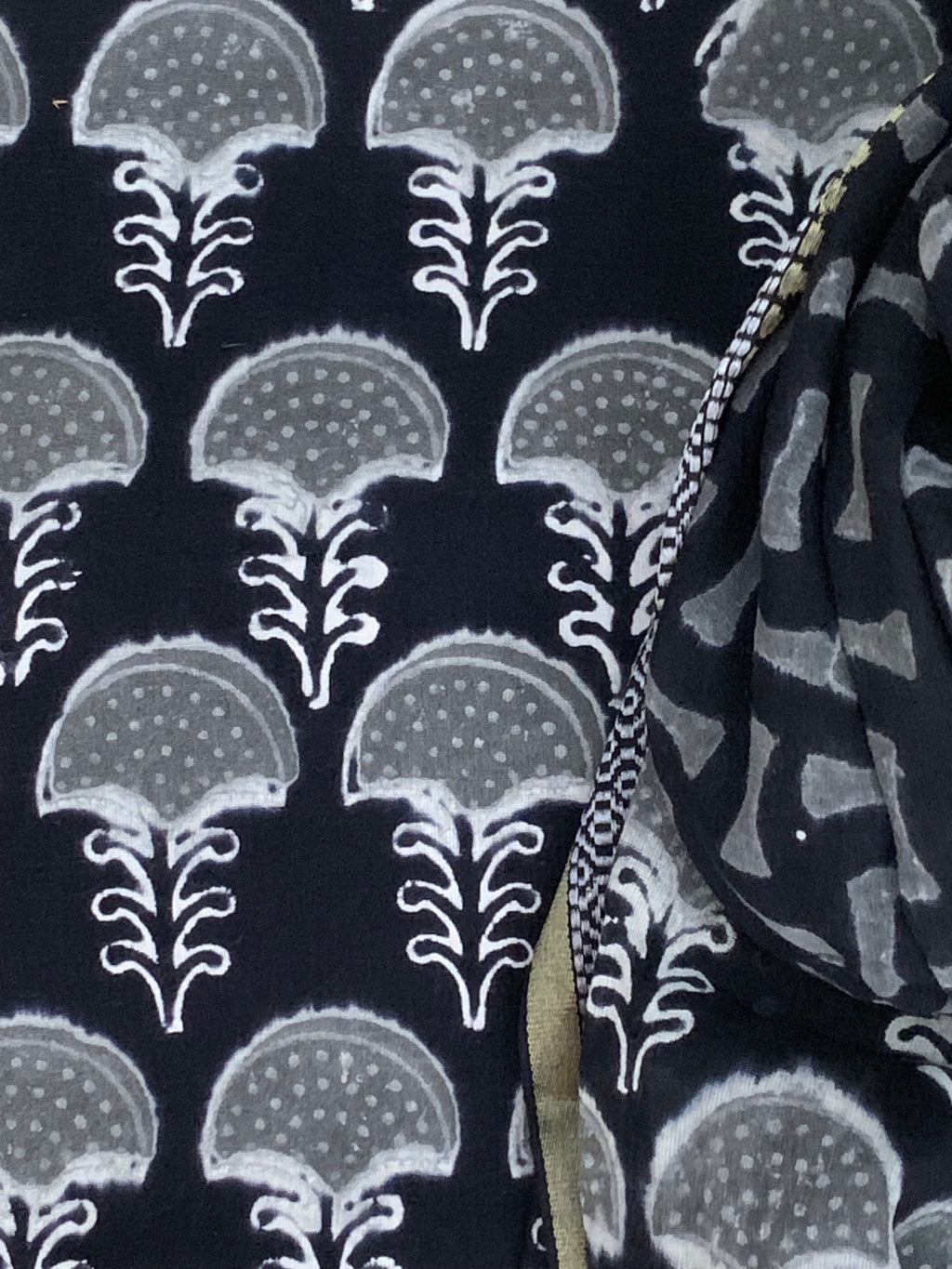 Handblock Cotton Suit
