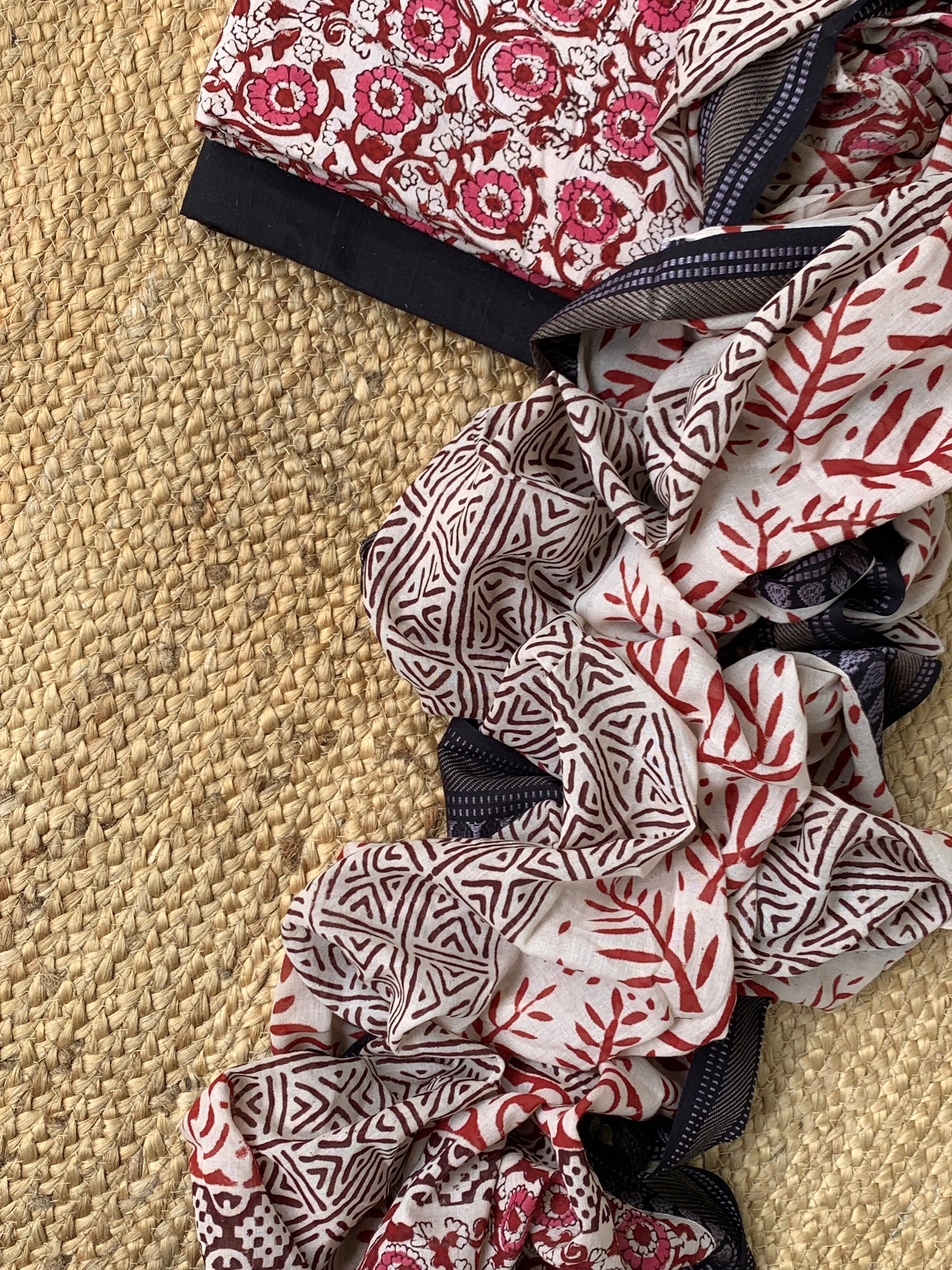 Handblock Cotton Suit