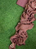 Handcrafted Linen Kurta Dupatta Set