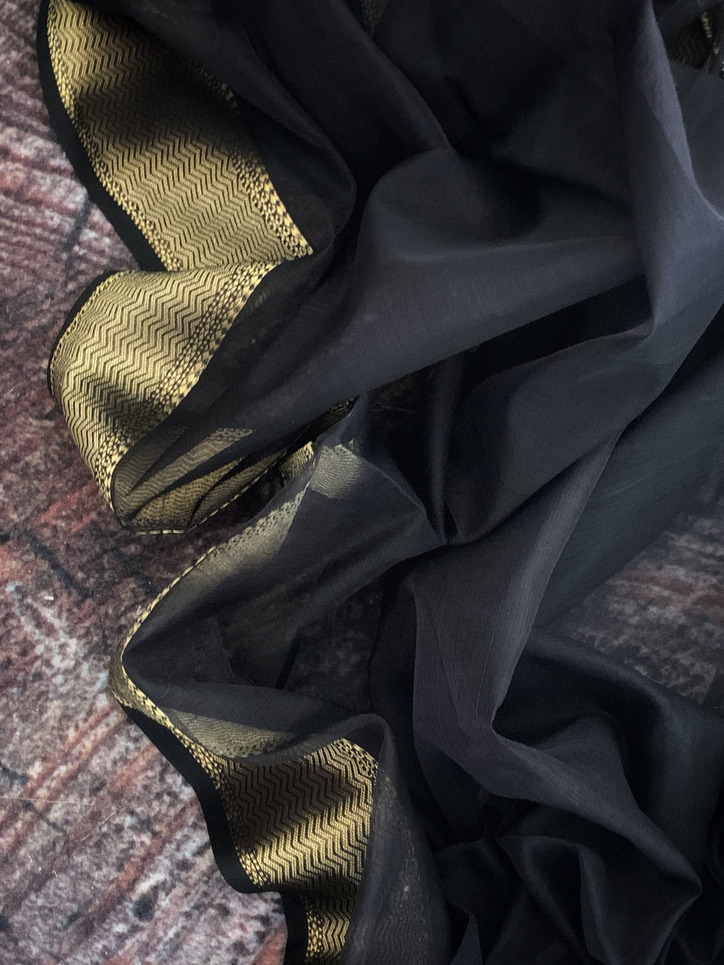 Handwoven Maheshwari Silk Cotton Dupatta