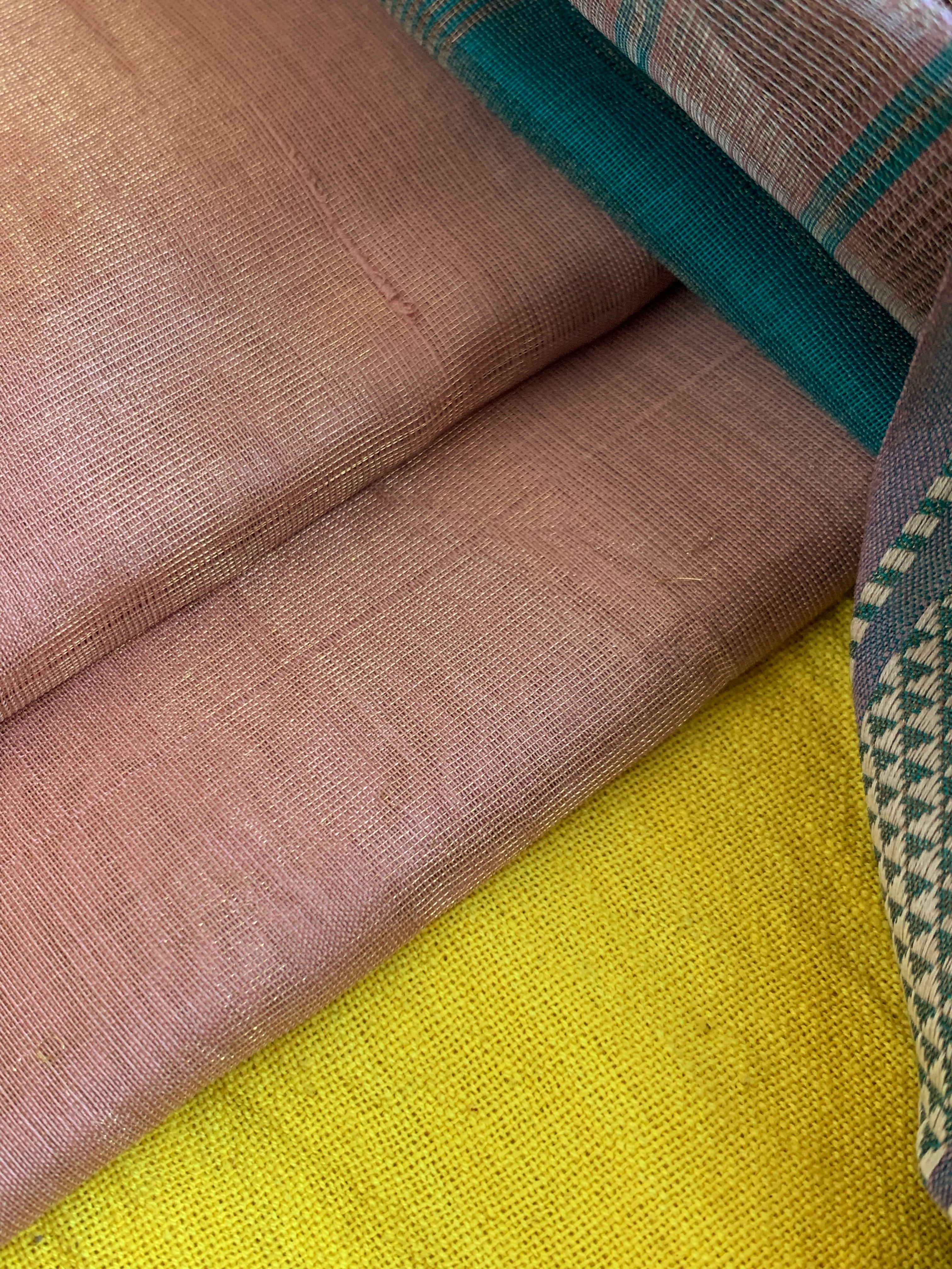 Handwoven Maheshwari Kurta dupatta set