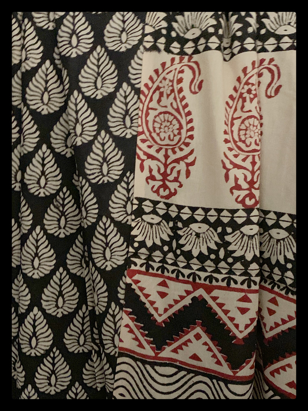Handblock Printed Cotton Saree