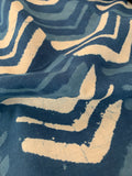 Hand Block Printed Bagru Azo free Dye Cotton Fabric 260/metre