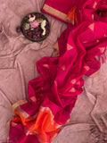 Handwoven Chanderi Kurta Dupatta Set