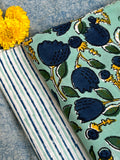 Handblock Cotton Kurta Bottom Set