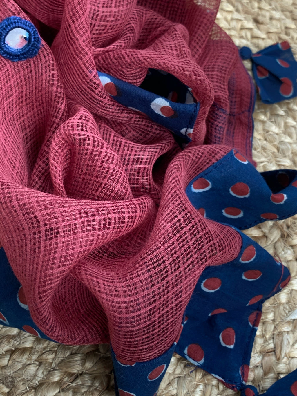 Handblock Cotton Kota Suit