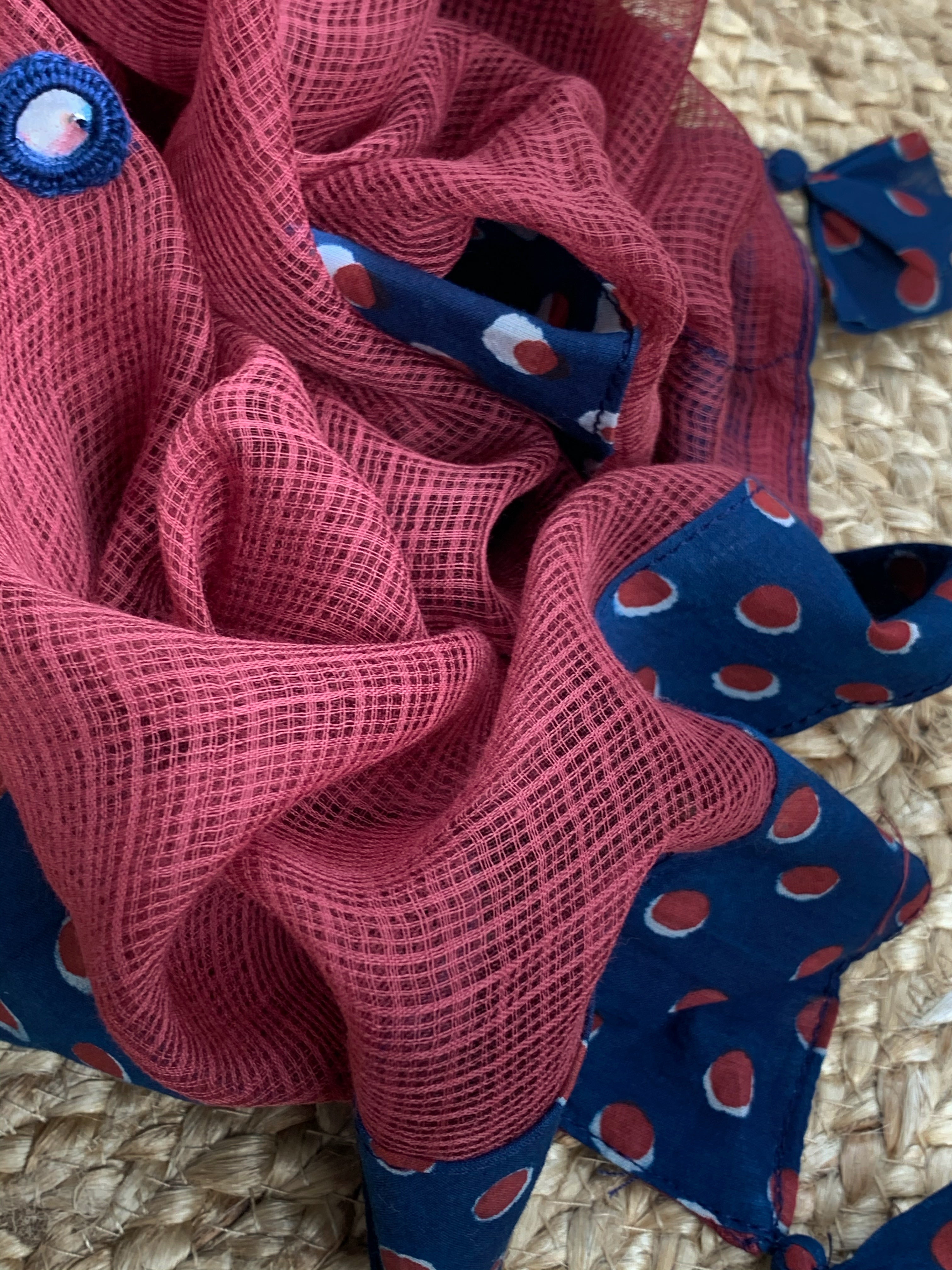 Handblock Cotton Kota Suit