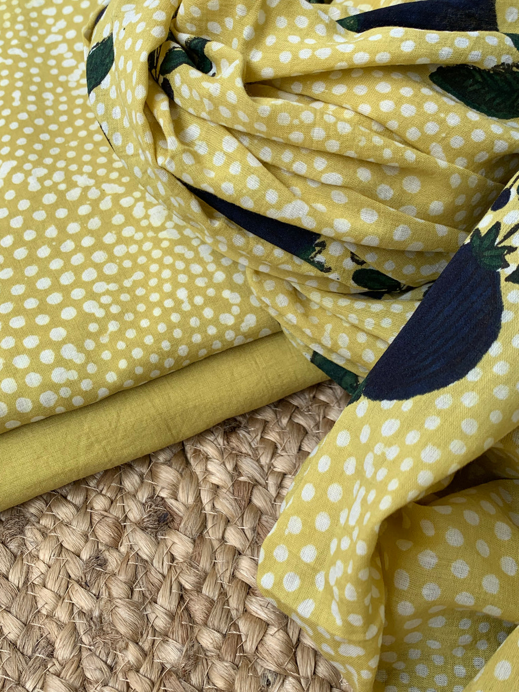 Handcrafted Cotton Mul Dupatta Suit