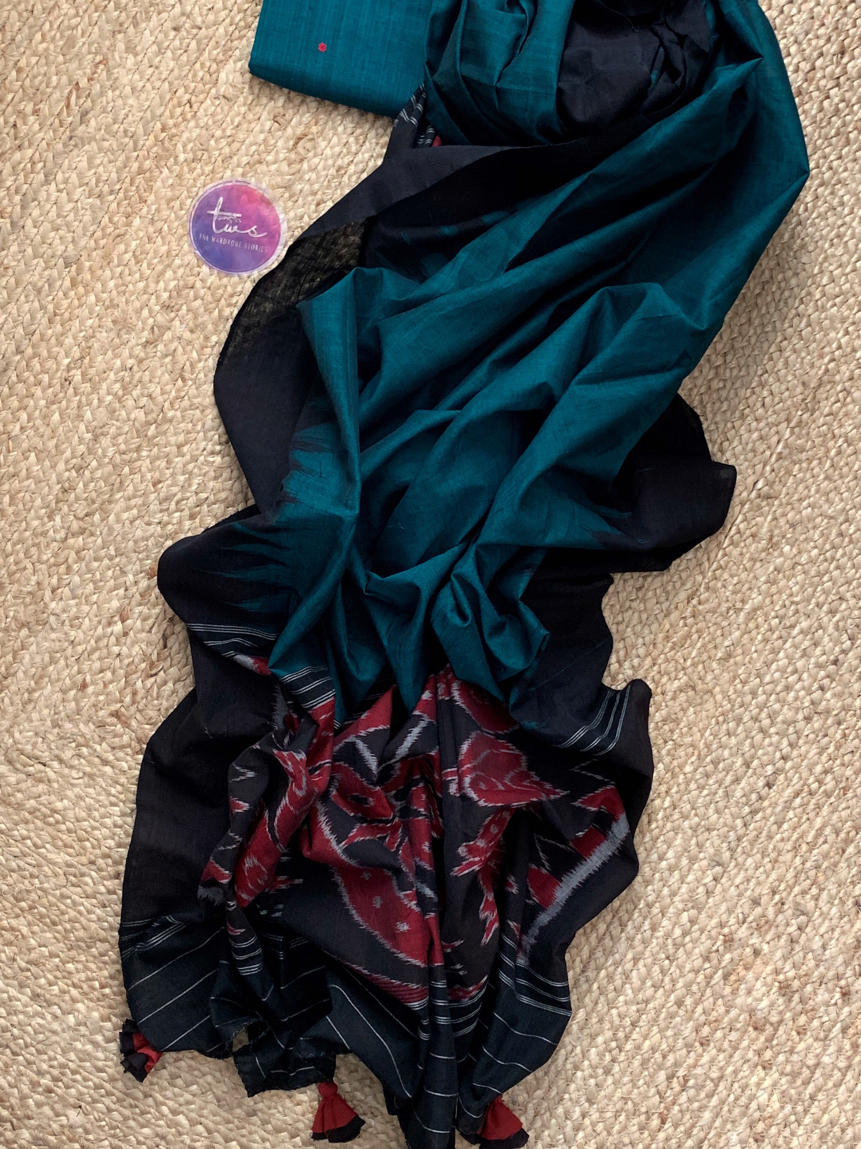 Handwoven Nuapatna Kurta Dupatta Set