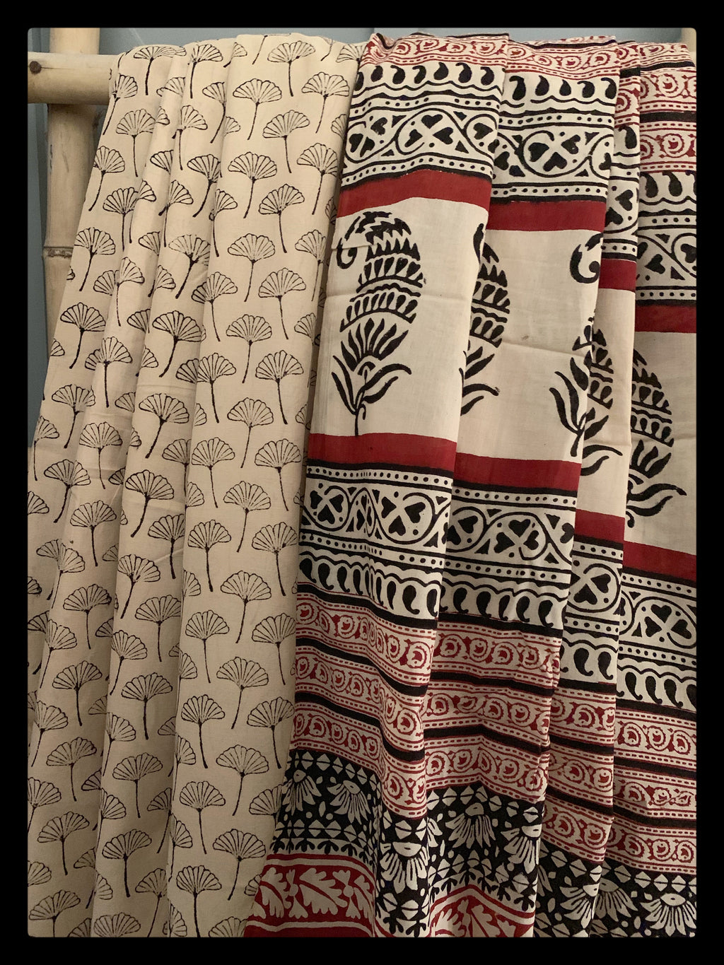 Handblock Printed Cotton Saree