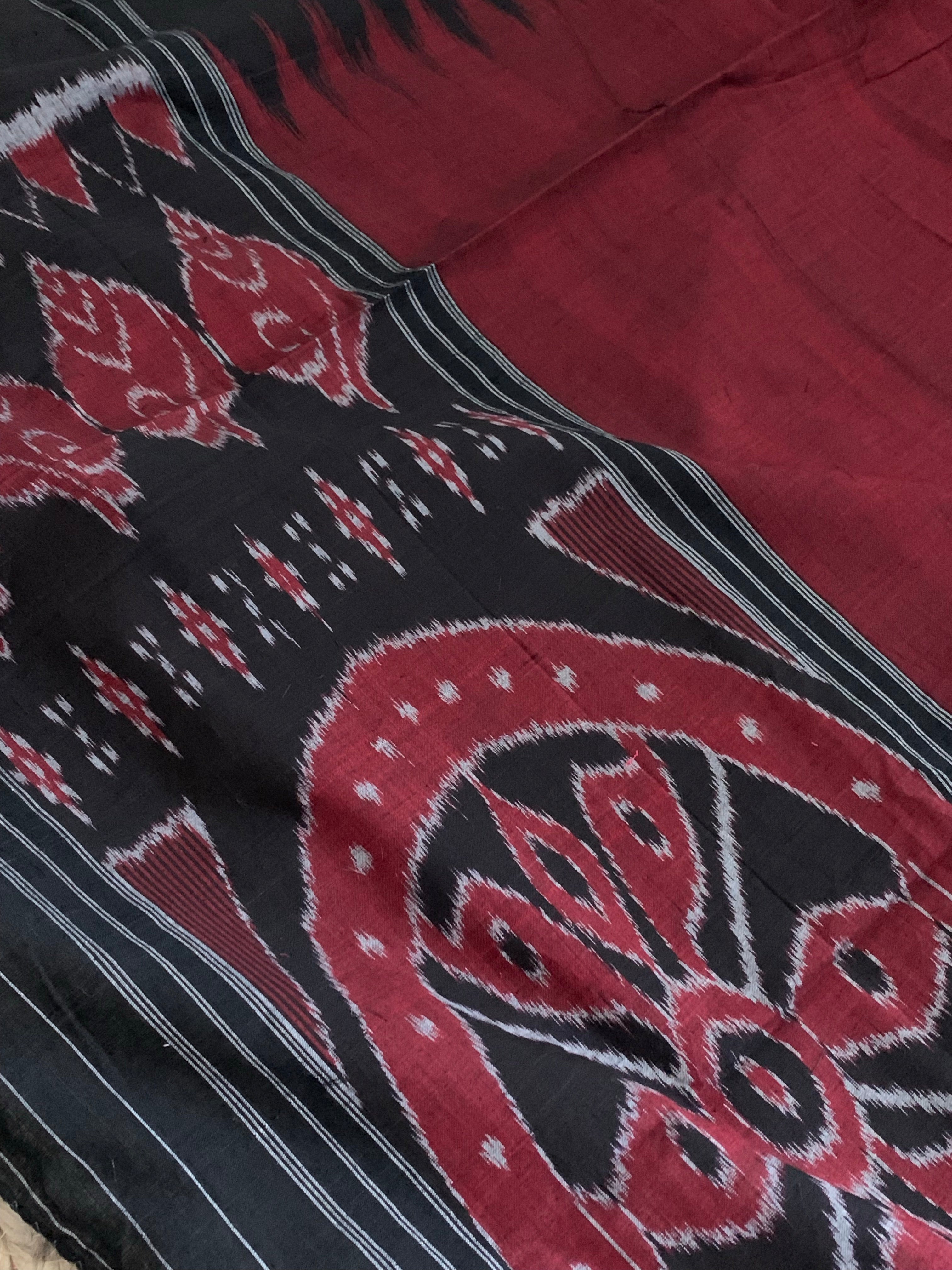 Handwoven Nuapatna Kurta Dupatta Set
