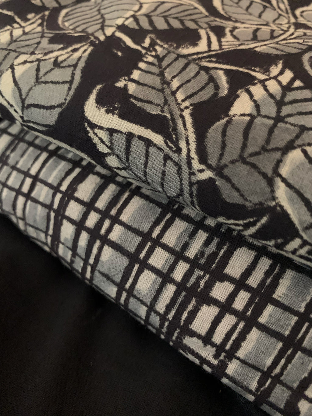 Hand Block Printed Kalamkari Natural Dyed Kurta Bottom Set
