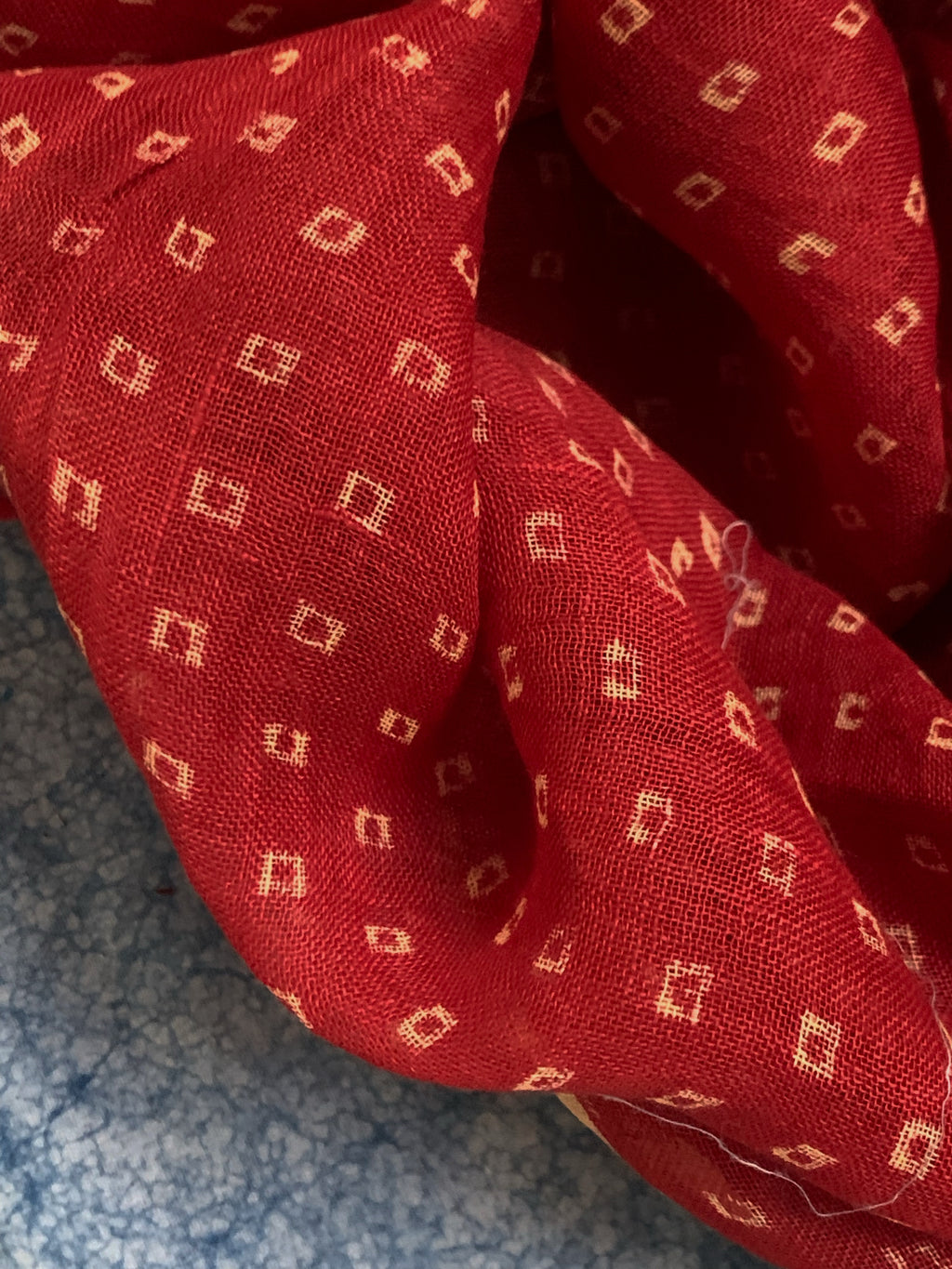 Handcrafted Linen Kurta Dupatta Set