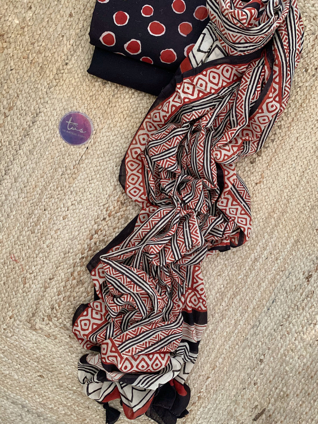 Handblock Cotton Suit