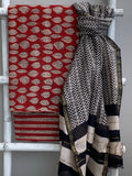 Handcrafted Cotton Chanderi Suit