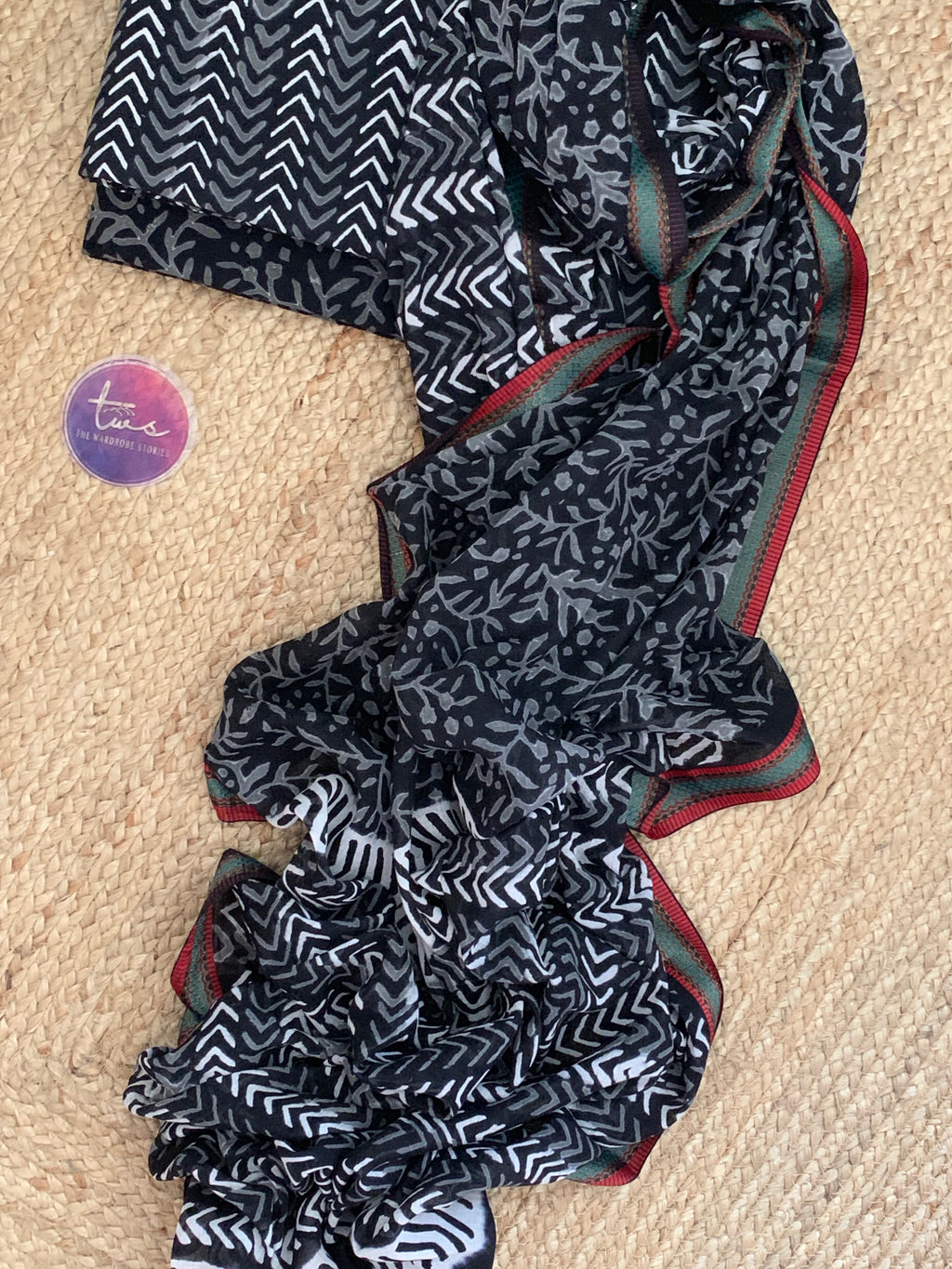 Handblock Cotton Suit