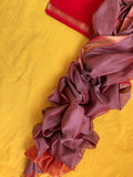 Handwoven Maheshwari Kurta dupatta set
