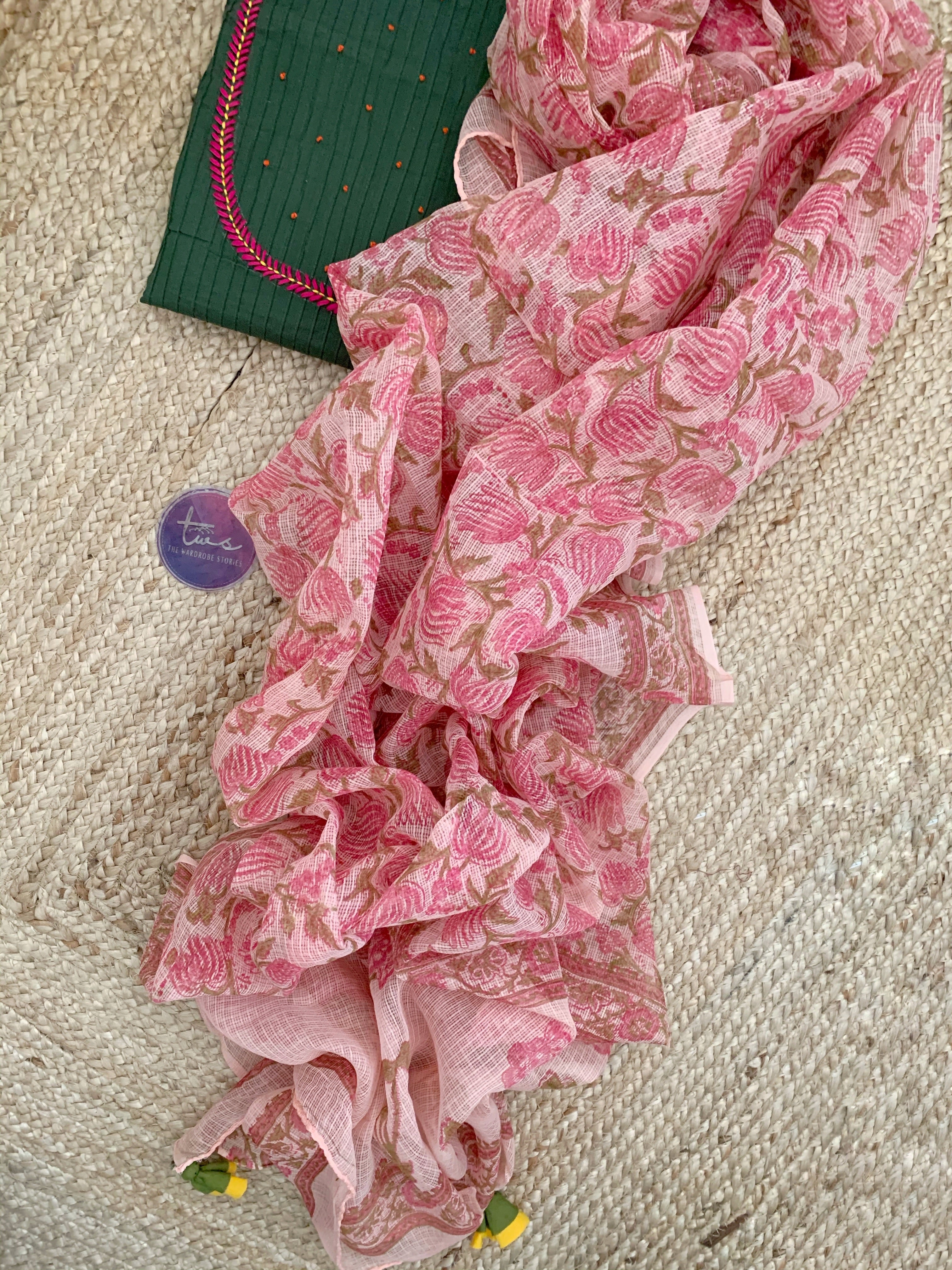 Handcrafted Kurta Dupatta set