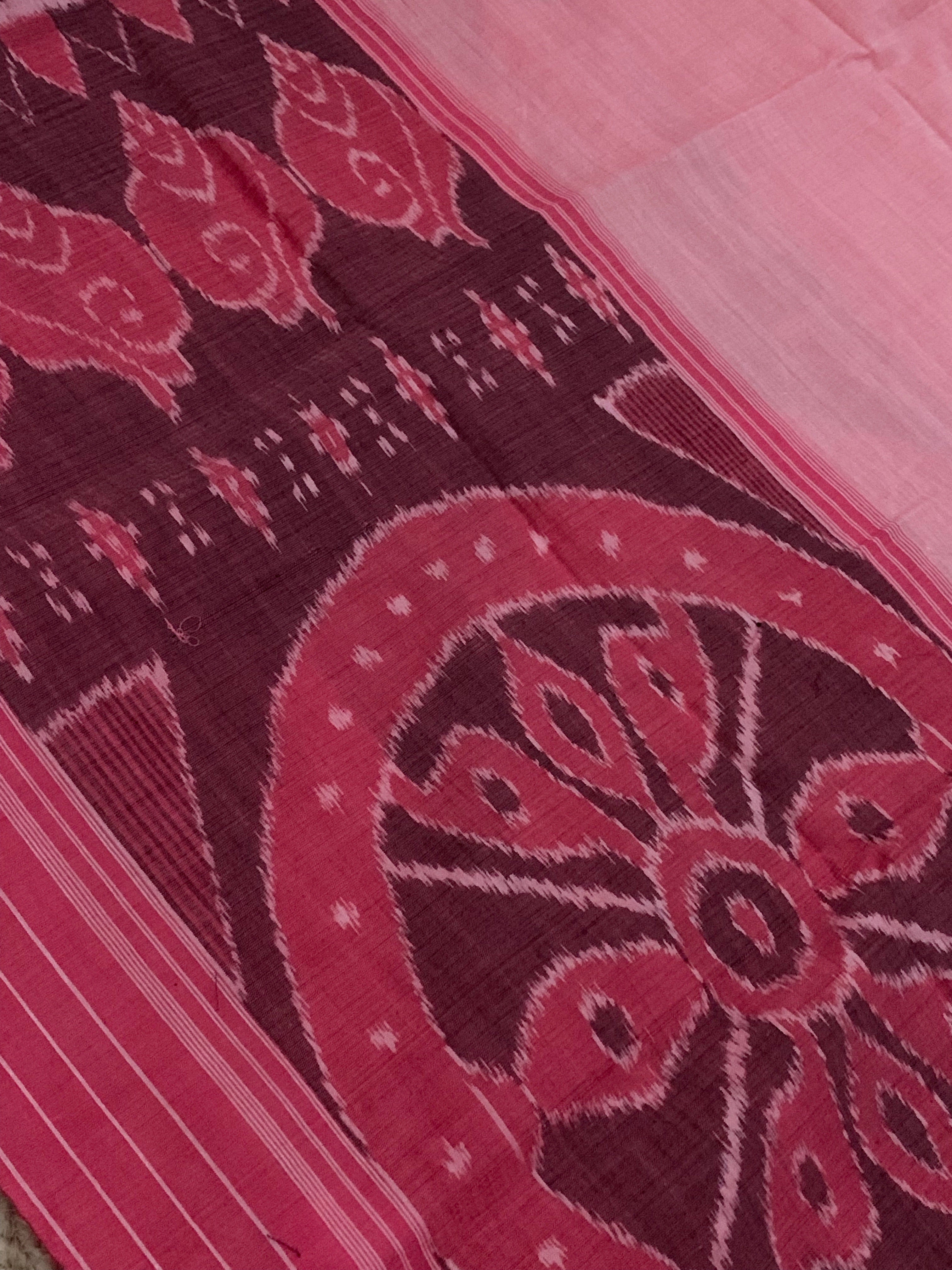 Handwoven Nuapatna Kurta Dupatta Set