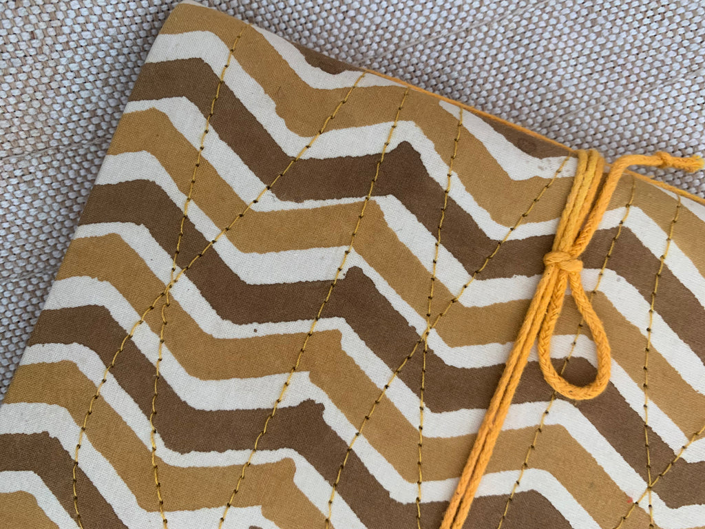 Hand Block Print Fabric Traditional Bahi - A5