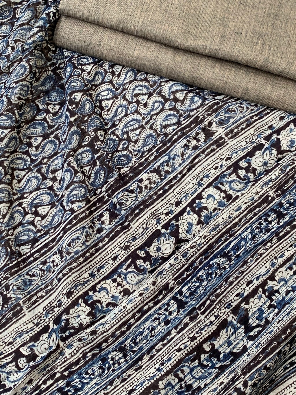Handwoven Handcrafted Kalamkari Kurta Dupatta Set