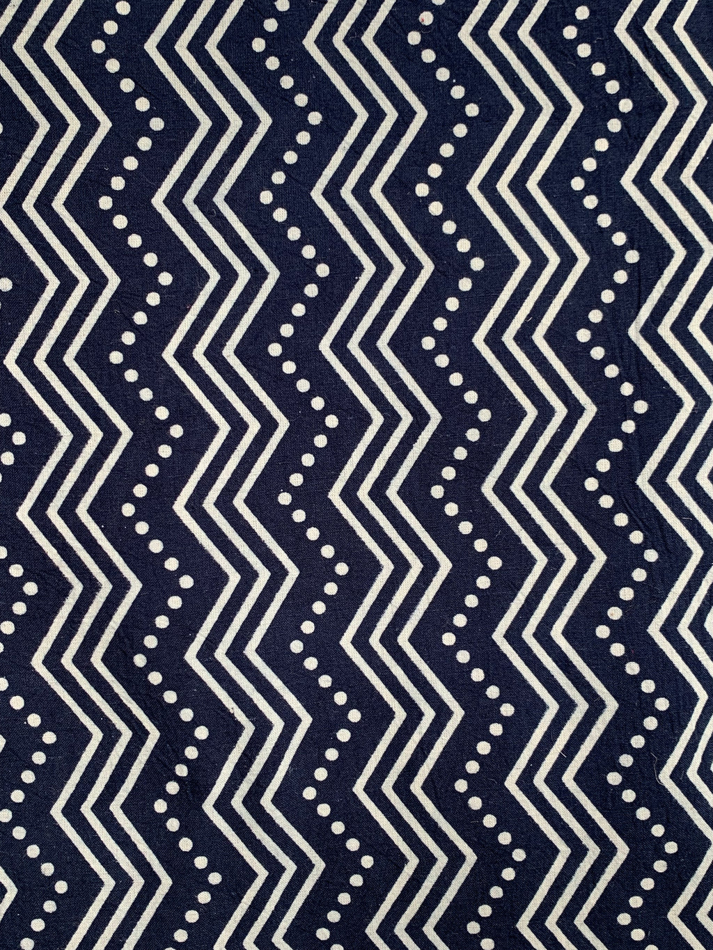 Hand Screen Print Kurta Bottom Set - Indigo
