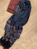 Handblock Ajrakh Suit