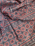 Natural Dyes Handblock Ajrakh Cotton Suit