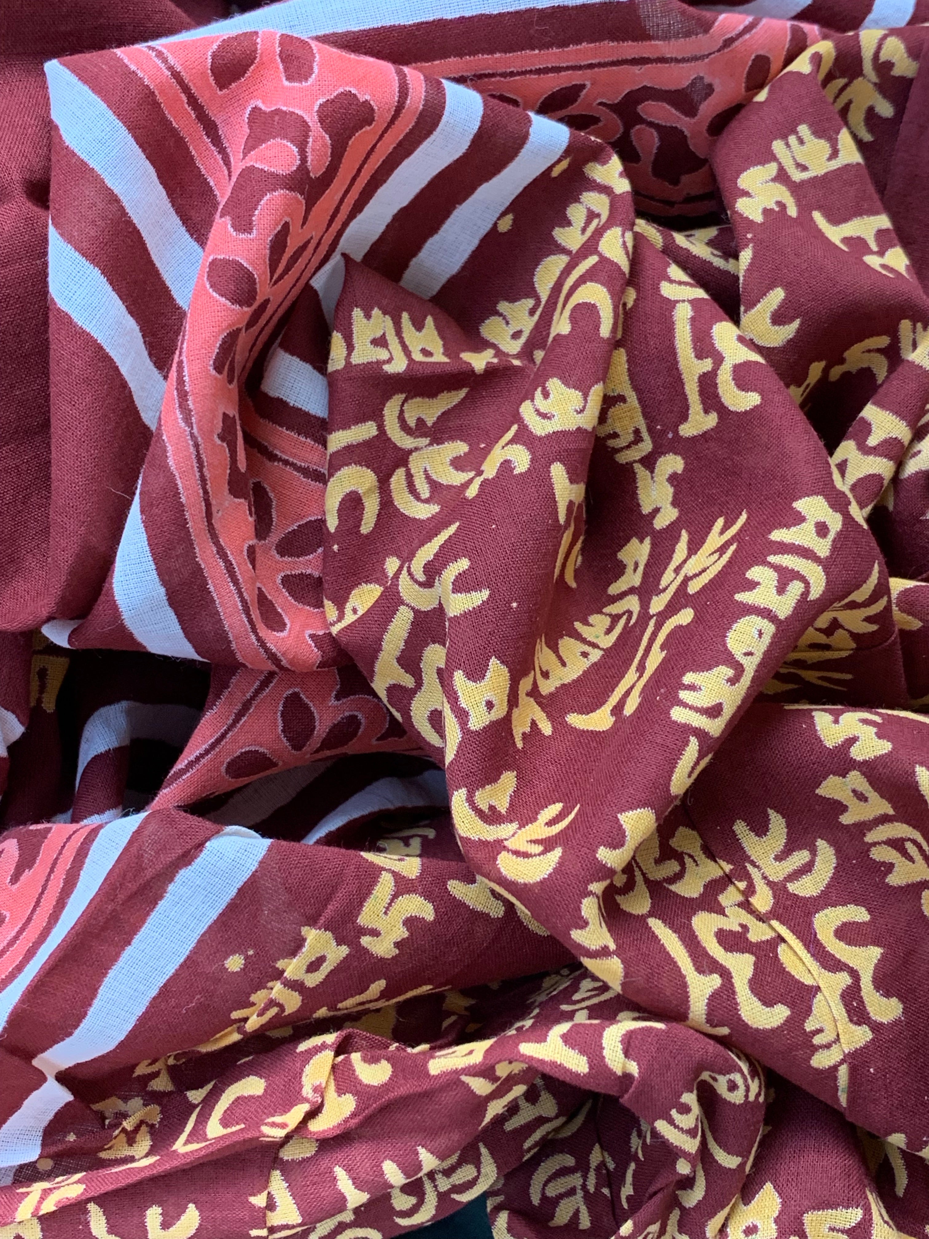 Handcrafted Cotton Kurta Dupatta set