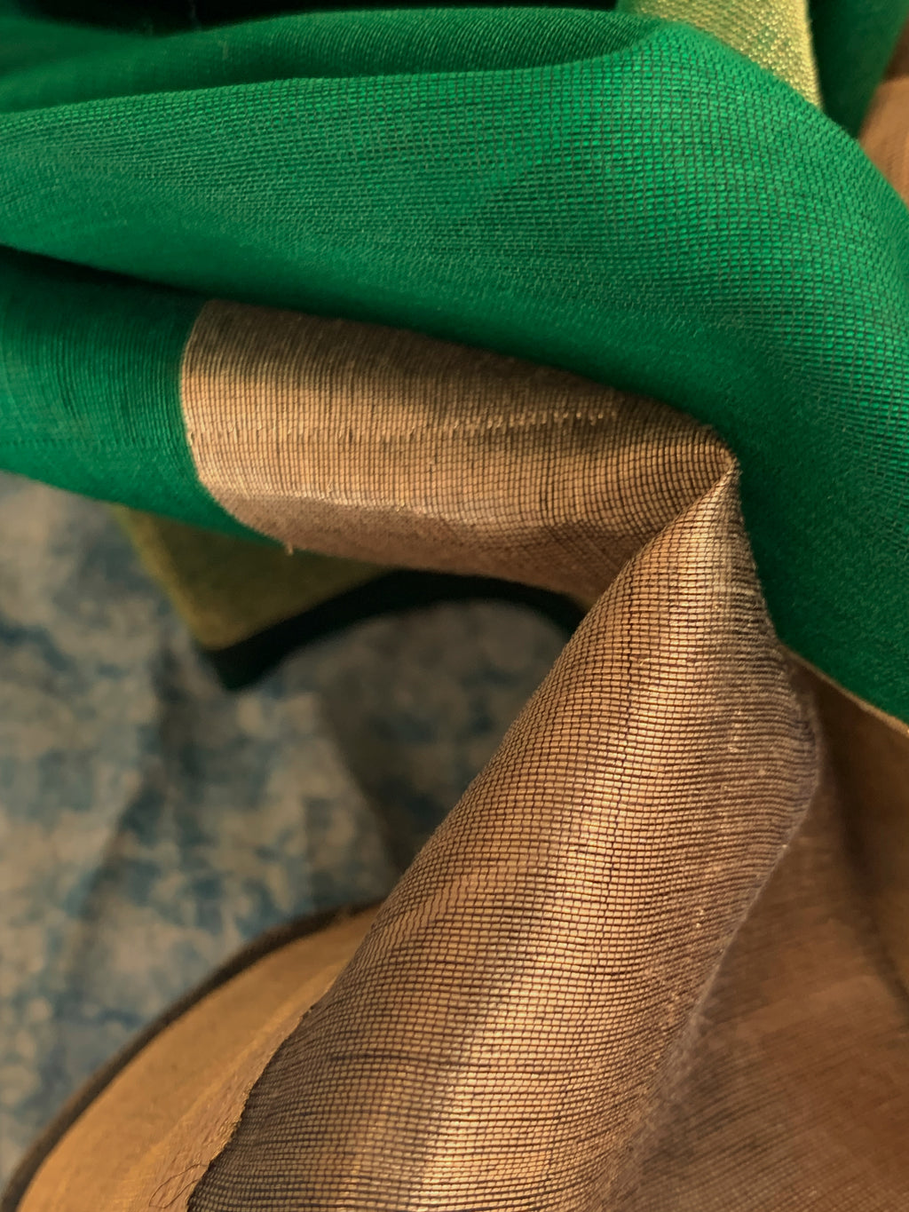 Handwoven Maheshwari Kurta dupatta set