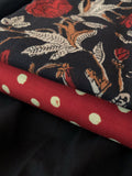 Handblock Cotton Kurta Bottom Set