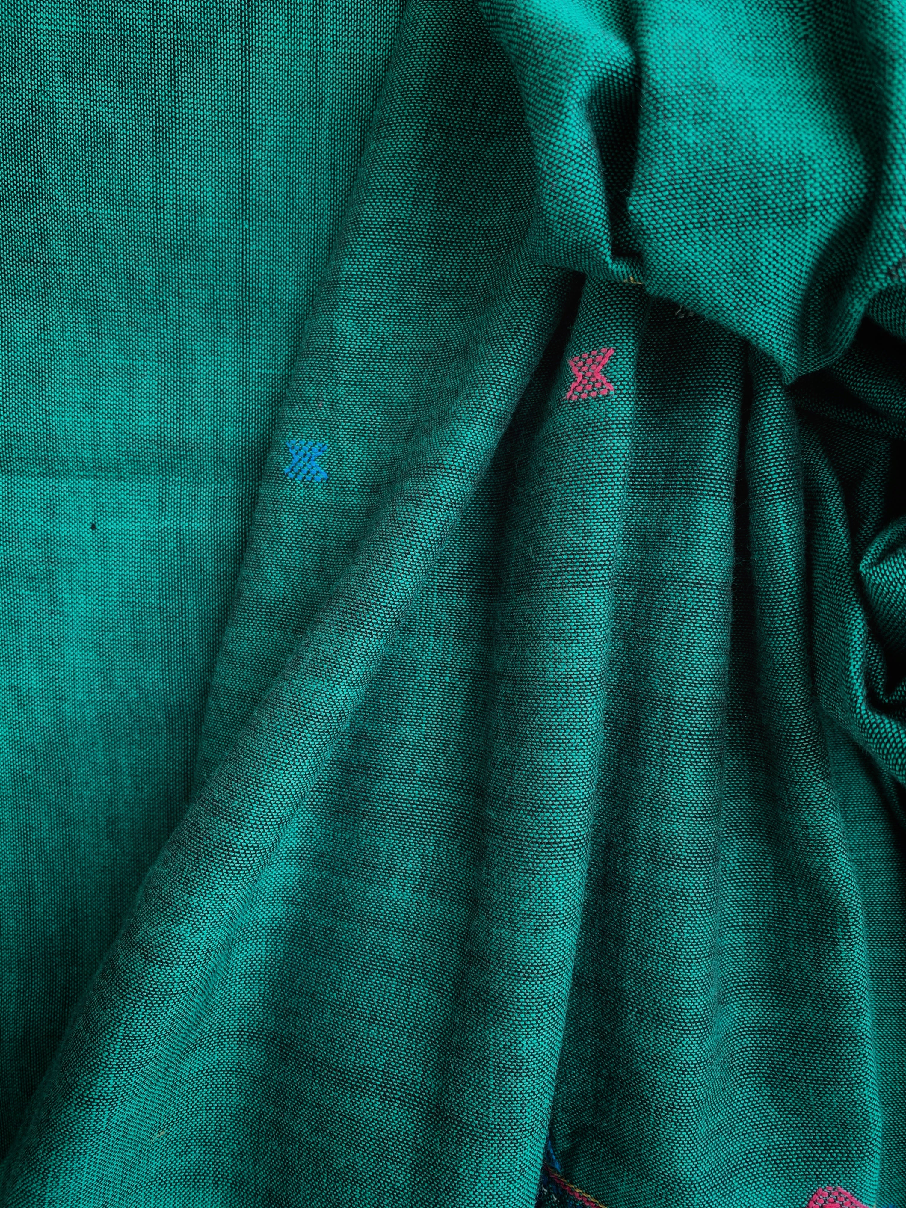 Handwoven Bhujodi Kurta Dupatta Set
