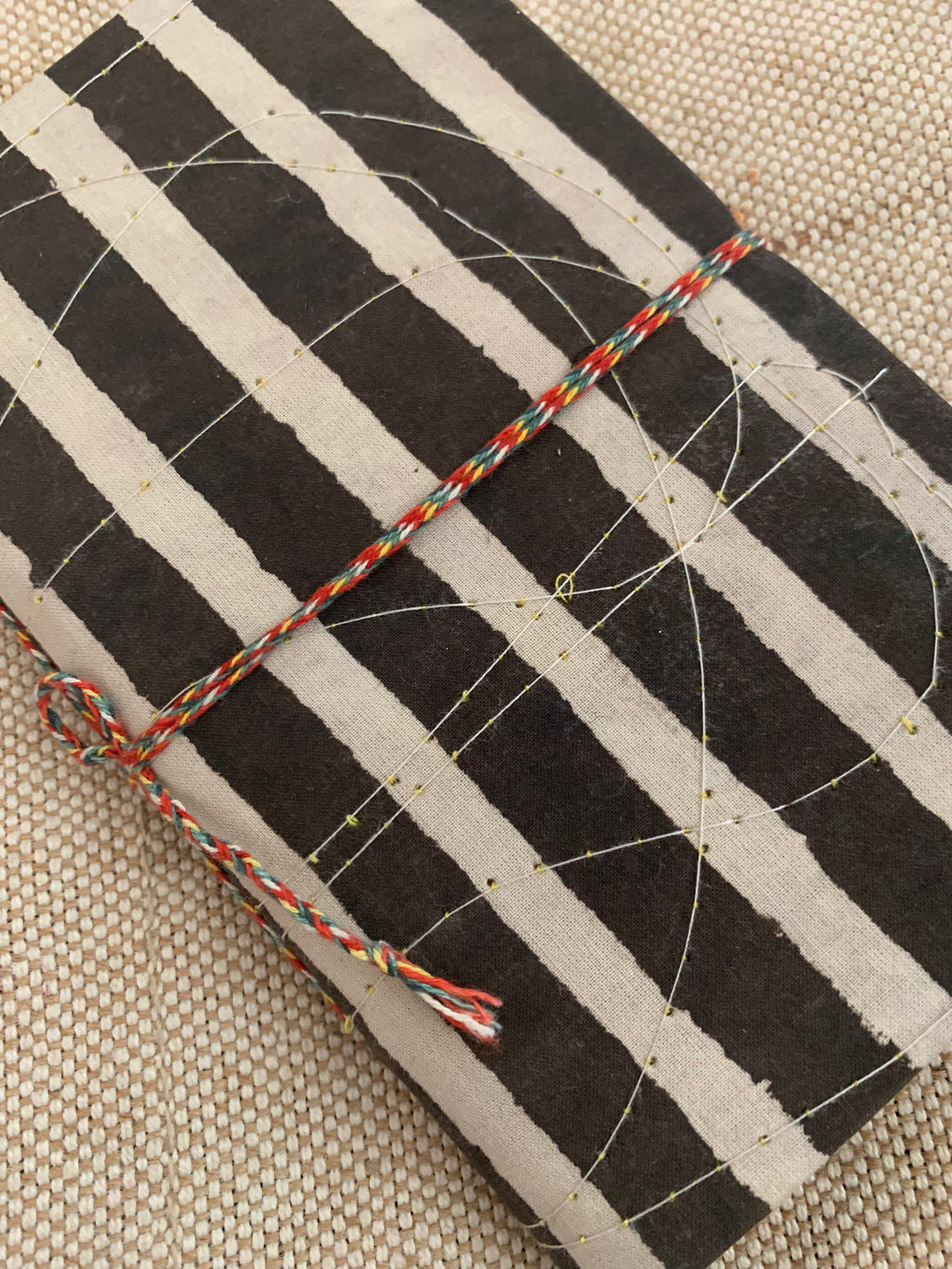 Block Print Fabric Cover Diary