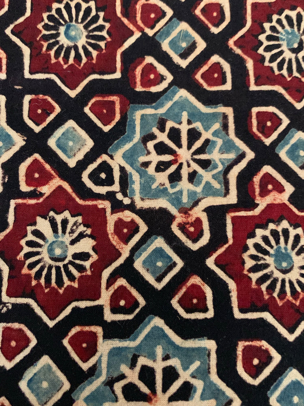 Handblock Ajrakh Suit