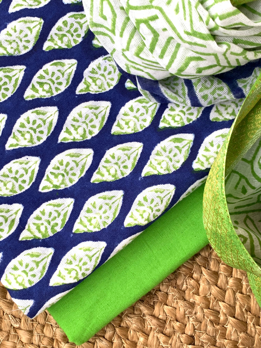 Handblock Cotton Suit