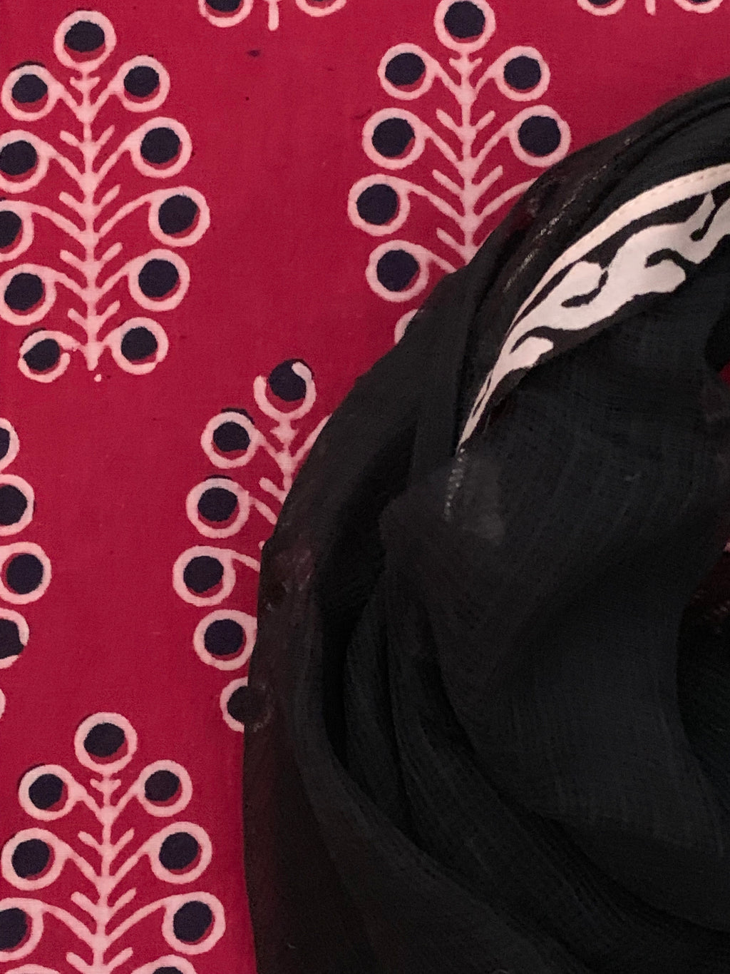 Handblock Cotton Kota Suit