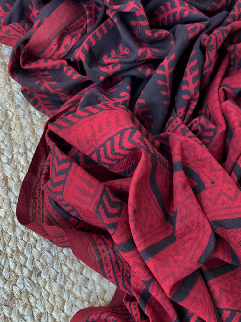 Natural Dyed Bagh Block Print Cotton Suit